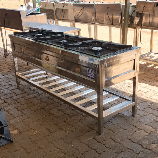 three-burner